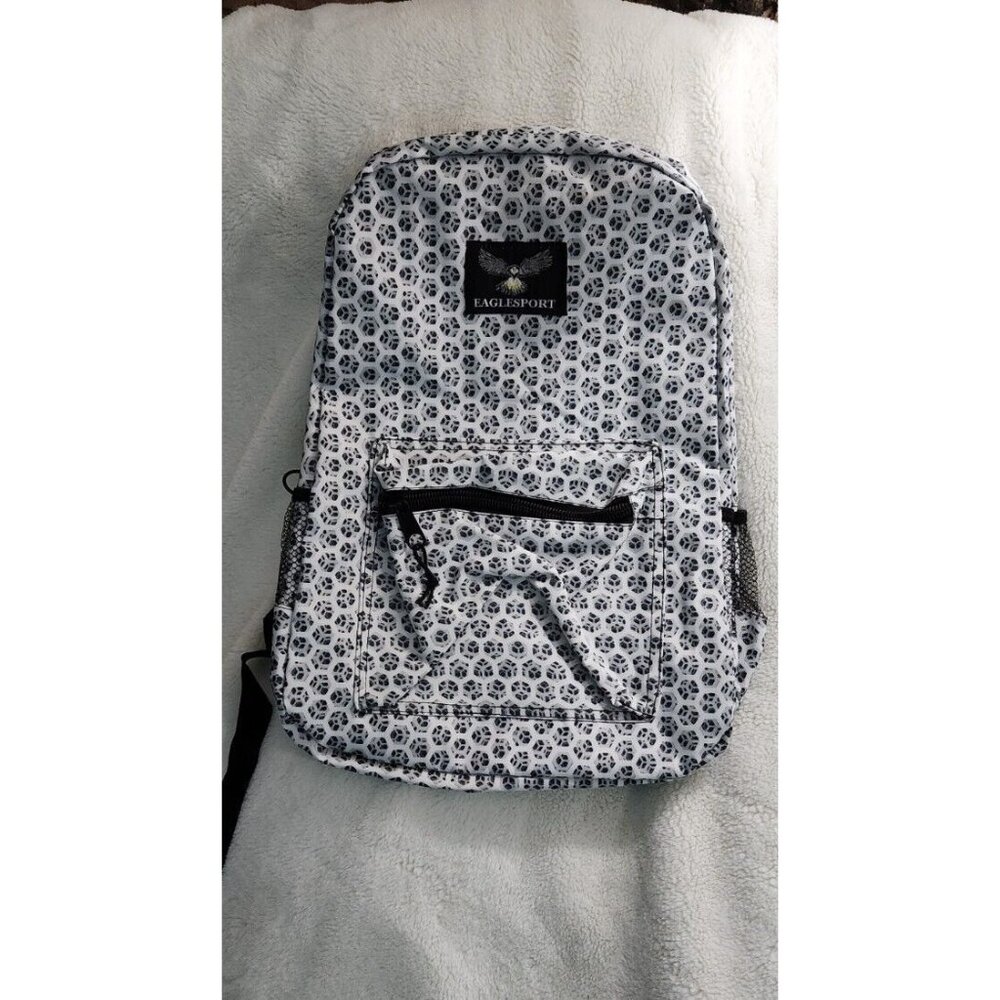 NEW Eagle Sport Kids Camp School Backpack 18in. Large Zip Pulls NWT